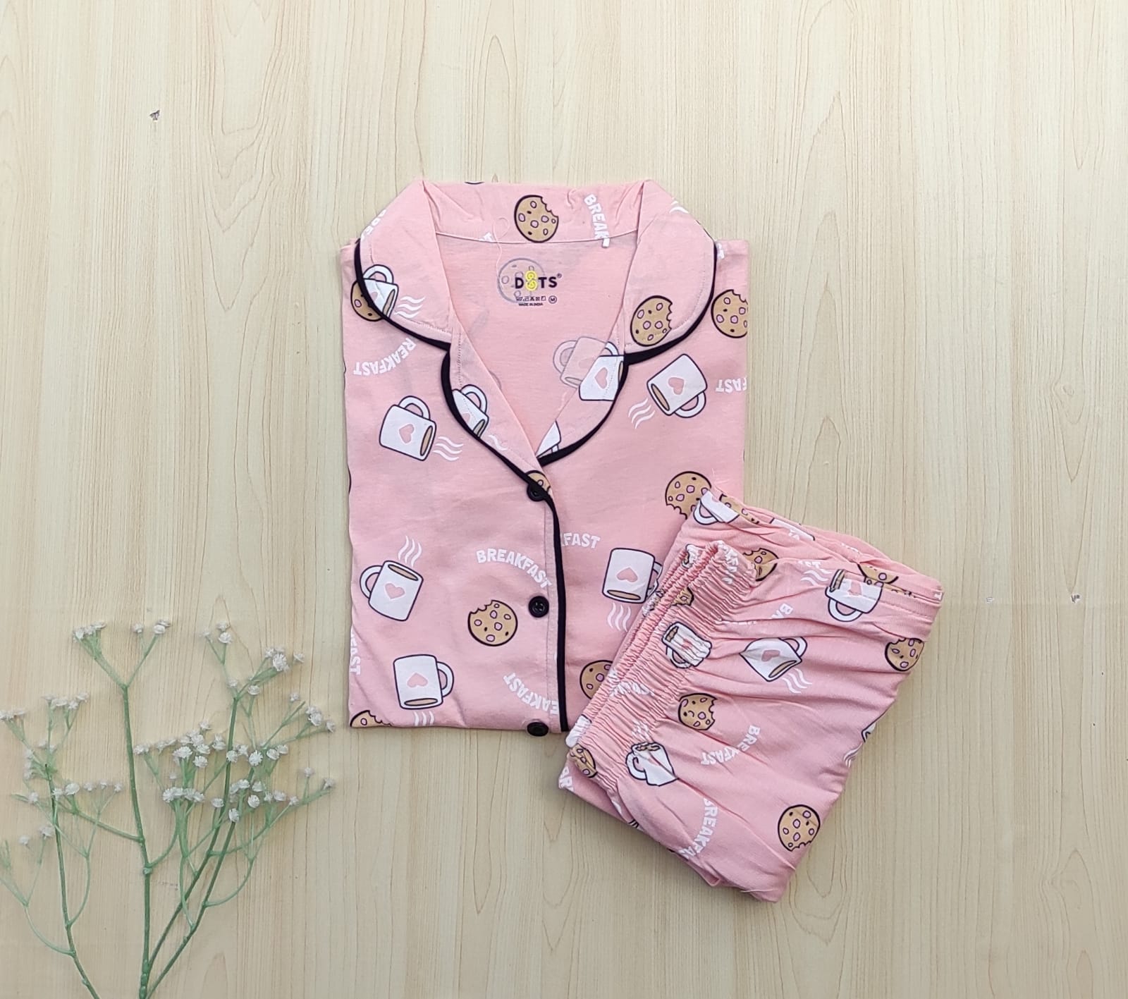 WhatsApp Image 2026-10-27 at 2.44.37 PM Collar Pyjama Set - Image 1