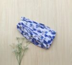 Printed pleated skirt