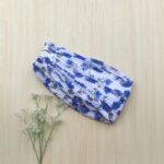 Printed pleated skirt