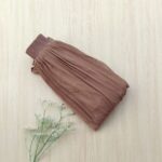 Plain Pleated skirt – skin colour