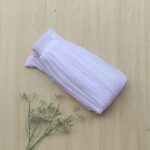 Plain Pleated skirt – white