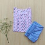 Printed pyjama set