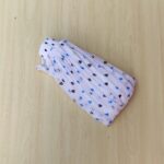 Printed pleated skirt