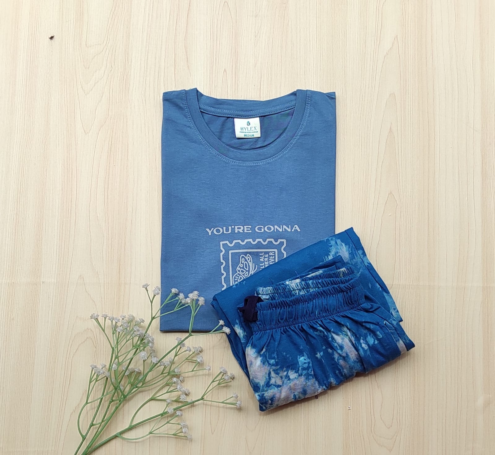 WhatsApp Image 2025-06-21 at 12.15.31 PM Tie and dye pyjama set - Image 1