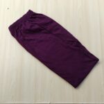 Solid pyjama pant – dark wine