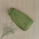 Printed pleated skirt