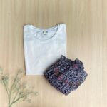 Crop top Pleated skirt combo