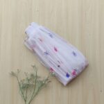 Printed pleated skirt