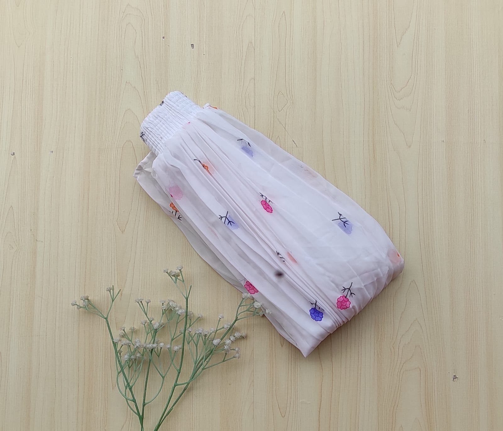 WhatsApp Image 2025-08-22 at 1.25.42 PM (1) Printed pleated skirt - Image 1