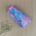 Printed pleated skirt – Full length