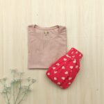 Crop top skirt combo