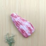 Printed pleated skirt