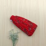 Printed pleated skirt