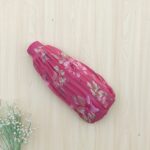 Printed pleated skirt