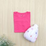 Crop top Pleated skirt combo