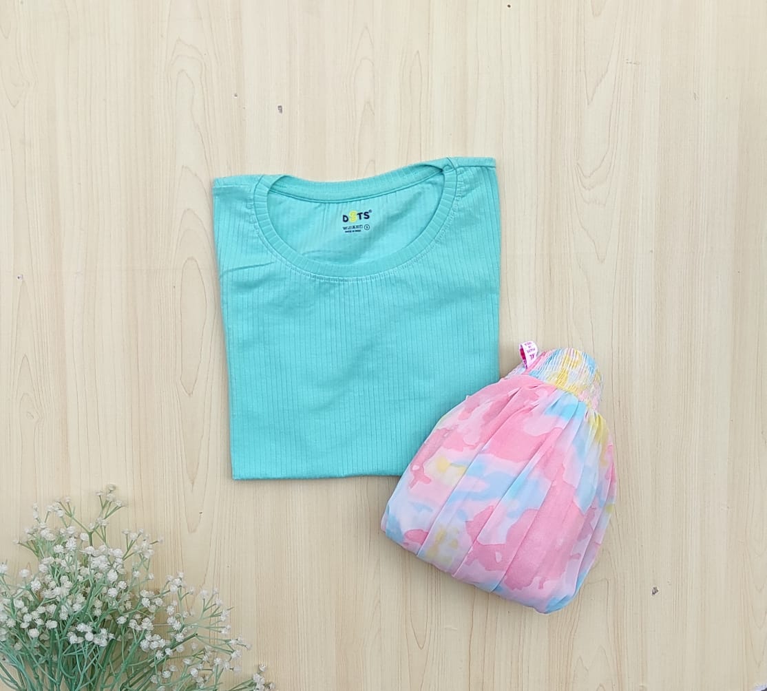 WhatsApp Image 2026-01-18 at 10.41.05 AM Crop top Pleated skirt combo - Image 1