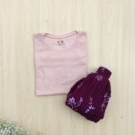 Crop top Pleated skirt combo