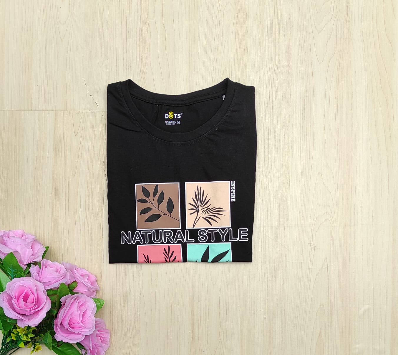 WhatsApp Image 2026-08-09 at 12.37.27 PM Solid Tshirt - Image 1