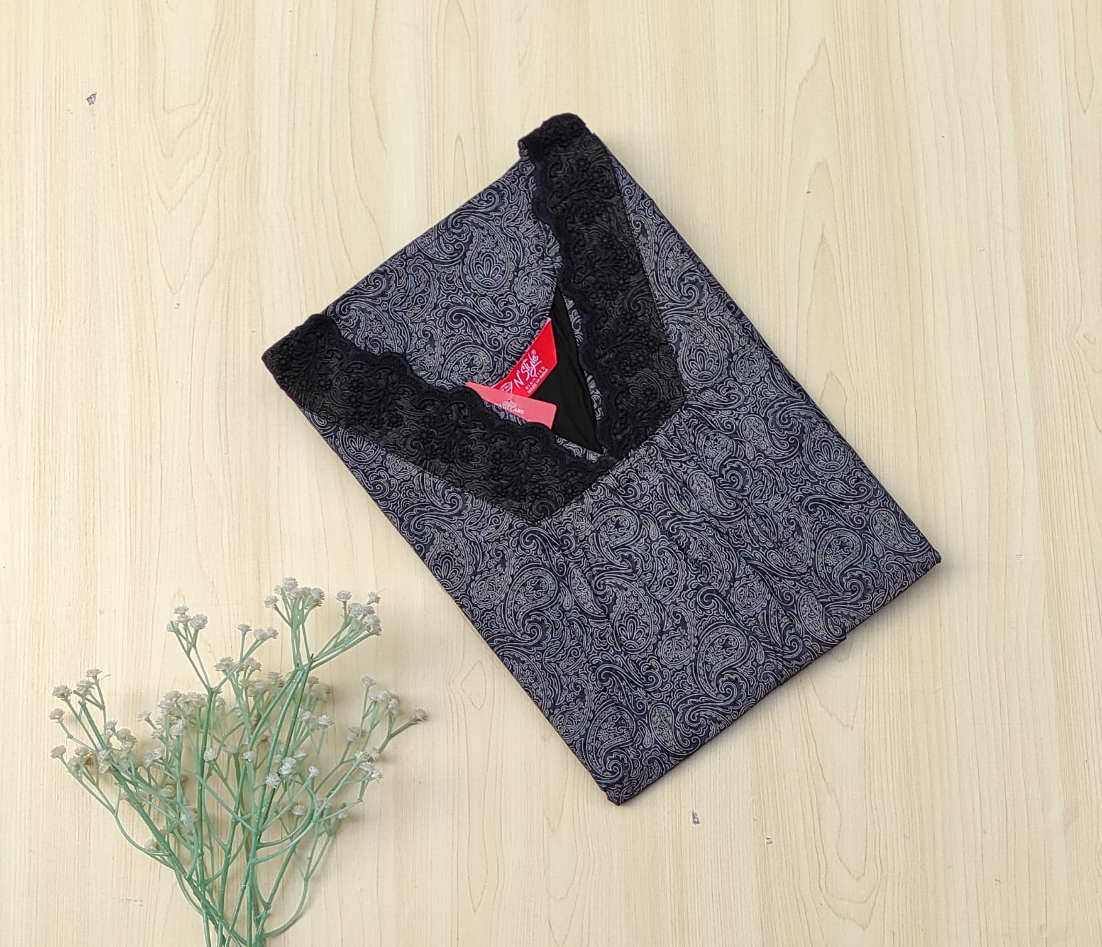 WhatsApp Image 2026-02-03 at 4.52.57 PM Premium N style nighty - Image 1