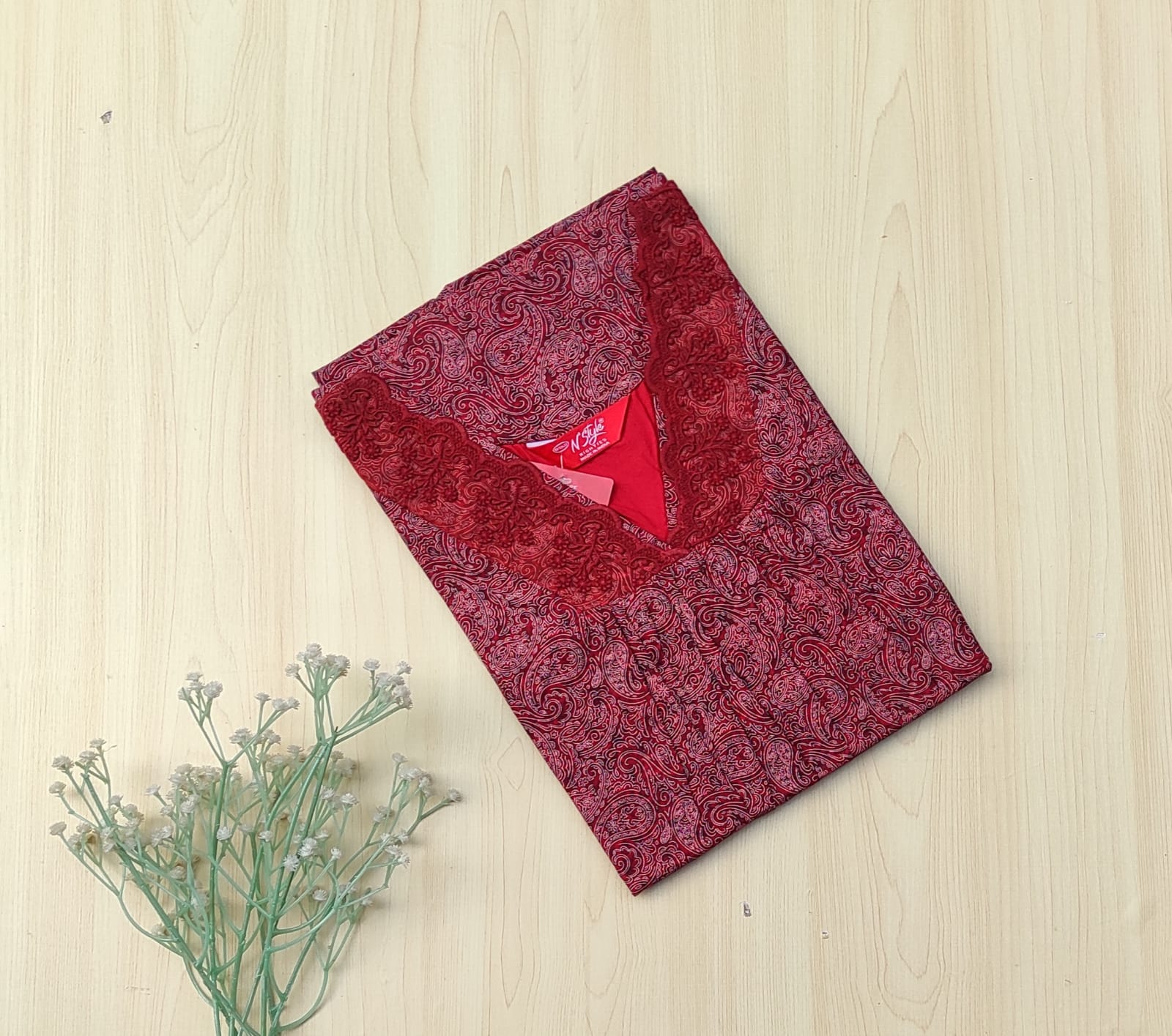 WhatsApp Image 2026-02-03 at 4.54.06 PM Premium N style nighty - Image 1