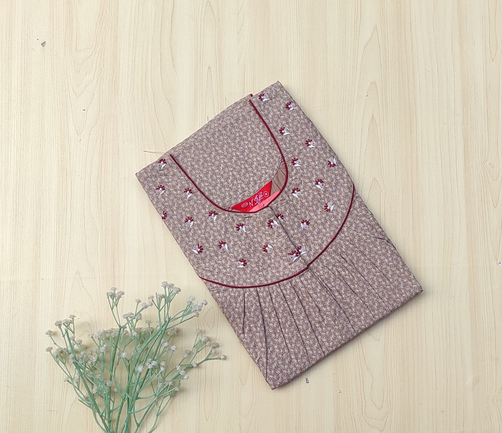 WhatsApp Image 2026-02-03 at 5.10.54 PM Premium N style nighty - Image 1