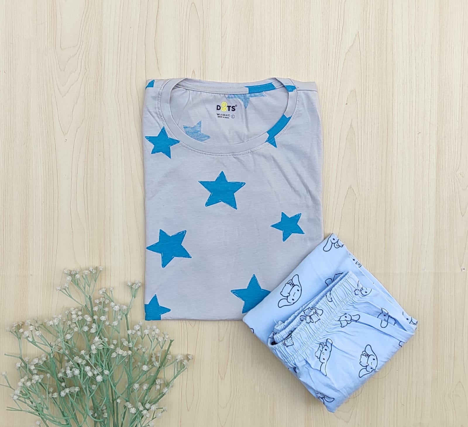 WhatsApp Image 2026-02-08 at 11.20.12 AM Printed pyjama set - Image 1