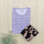 Printed pyjama set
