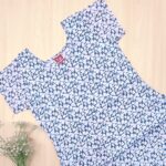 N style ajrak frock nighty