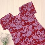 N style ajrak frock nighty