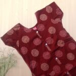 N style ajrak frock nighty