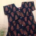 N style ajrak frock nighty