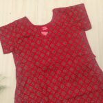 N style ajrak frock nighty