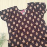 N style ajrak frock nighty