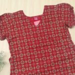 N style ajrak frock nighty