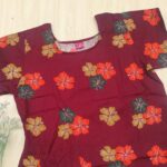 N style ajrak frock nighty