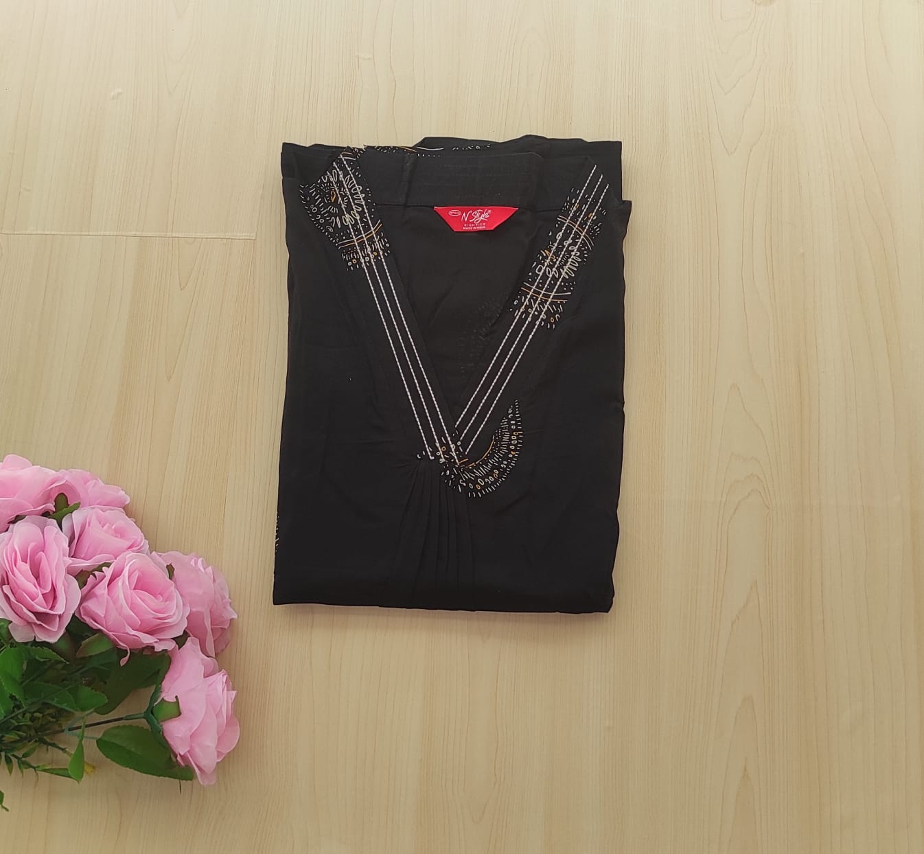 WhatsApp Image 2026-03-26 at 3.02.19 PM (1) Premium N style nighty - Image 1