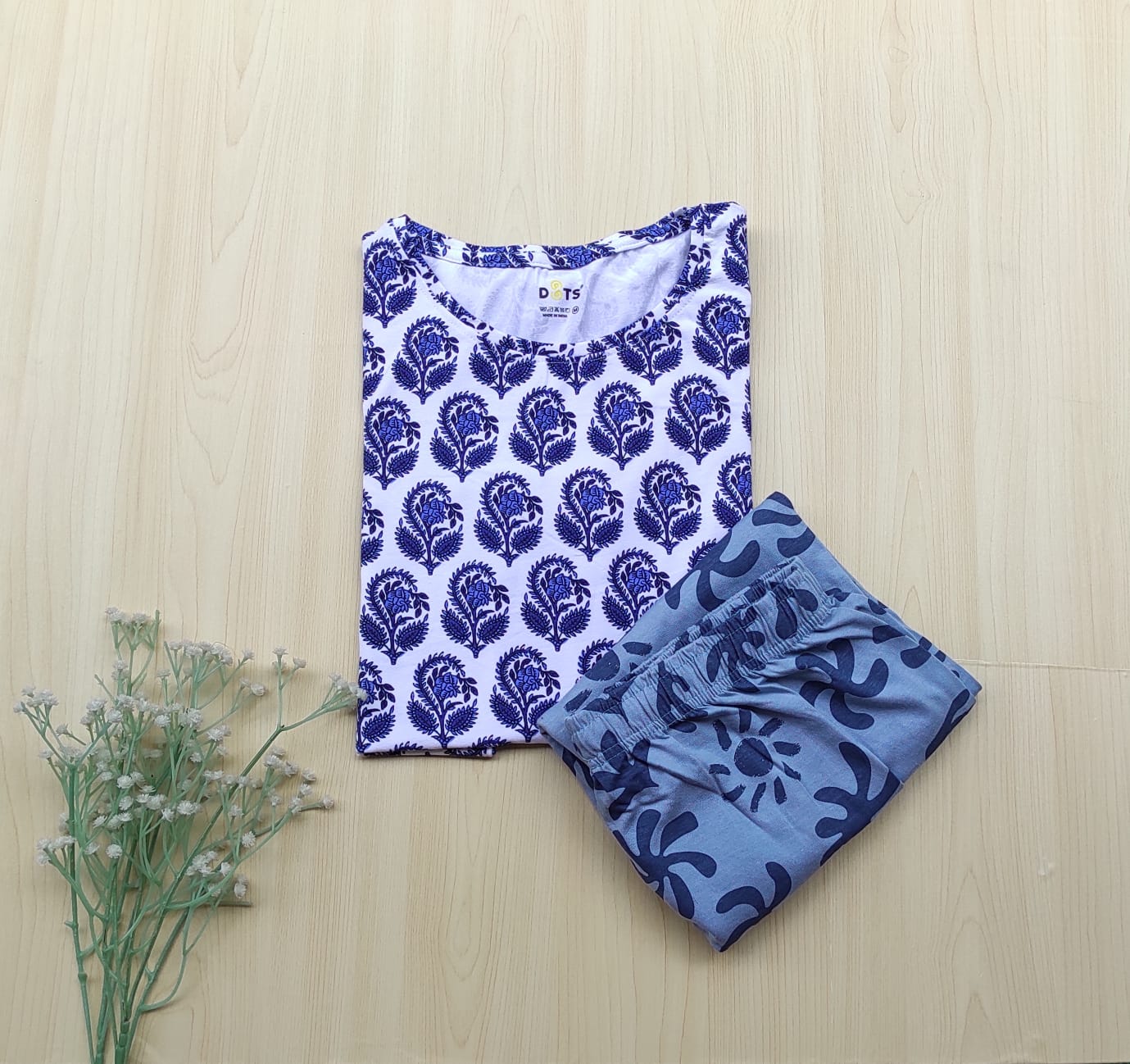 WhatsApp Image 2026-03-28 at 12.49.00 PM Printed pyjama set - Image 1