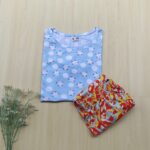 Printed pyjama set