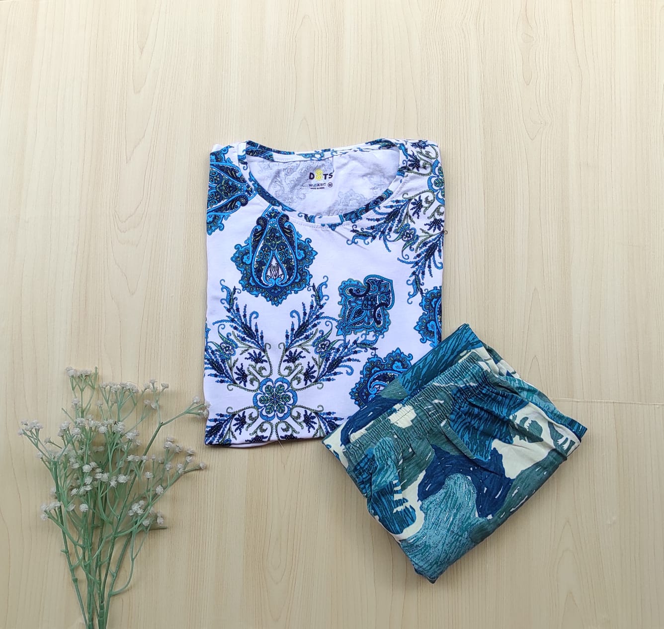 WhatsApp Image 2026-03-28 at 12.49.04 PM Printed pyjama set - Image 1