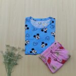 Printed pyjama set