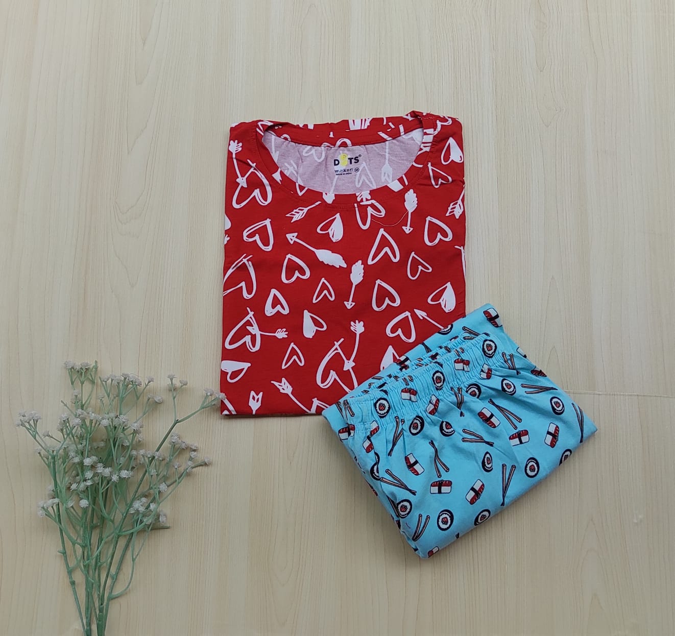 WhatsApp Image 2026-03-28 at 12.49.13 PM (1) Printed pyjama set - Image 1