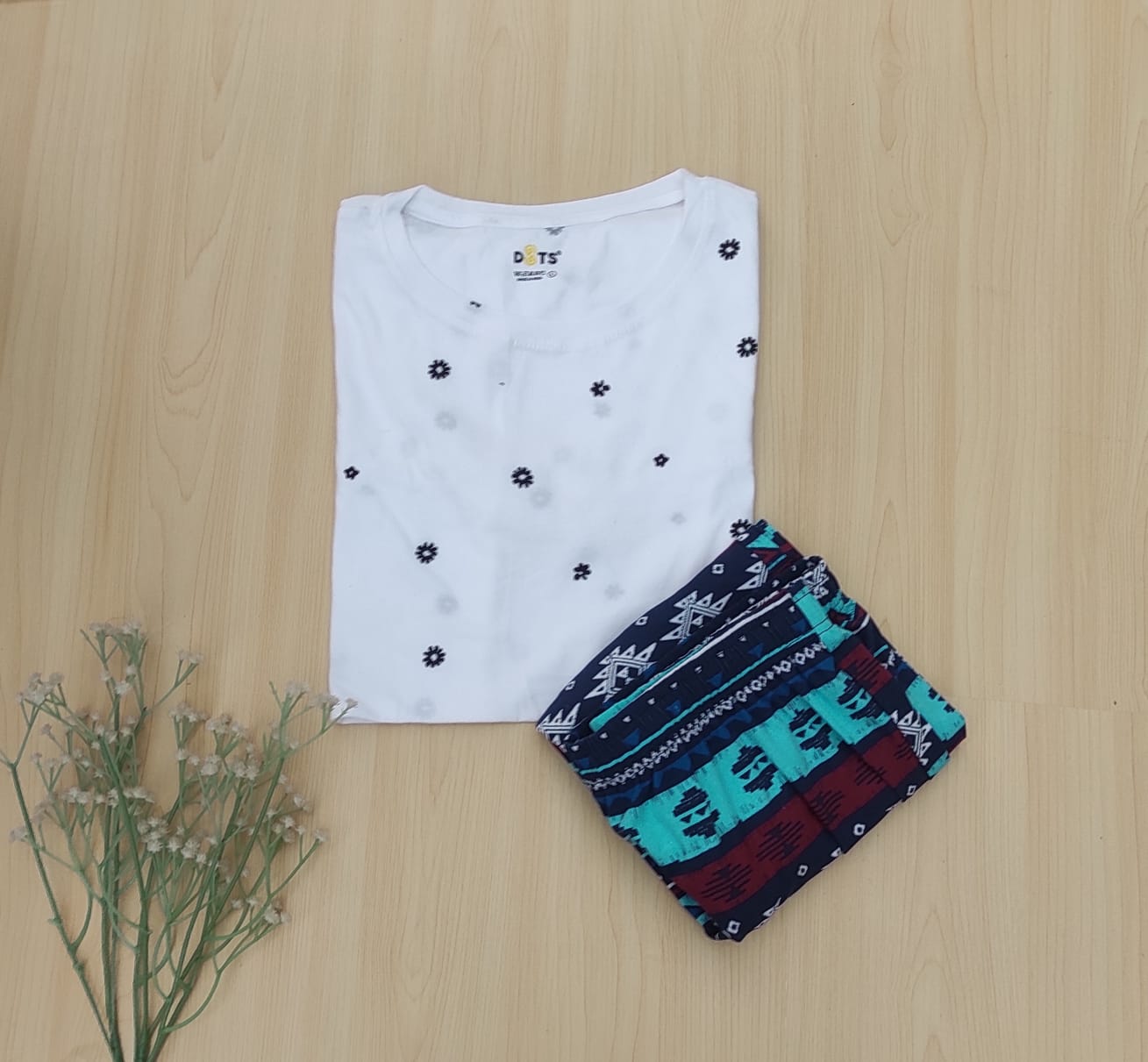 WhatsApp Image 2026-03-29 at 12.22.20 PM Printed pyjama set - Image 1