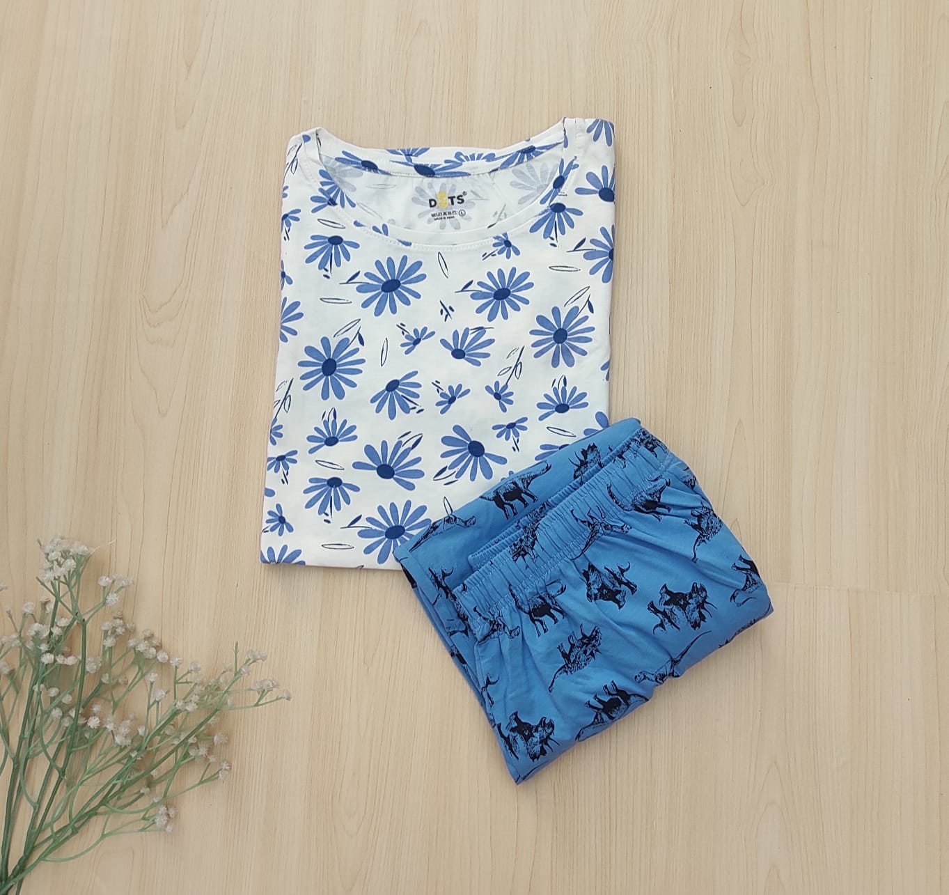 WhatsApp Image 2026-03-29 at 12.22.21 PM (2) Printed pyjama set - Image 1