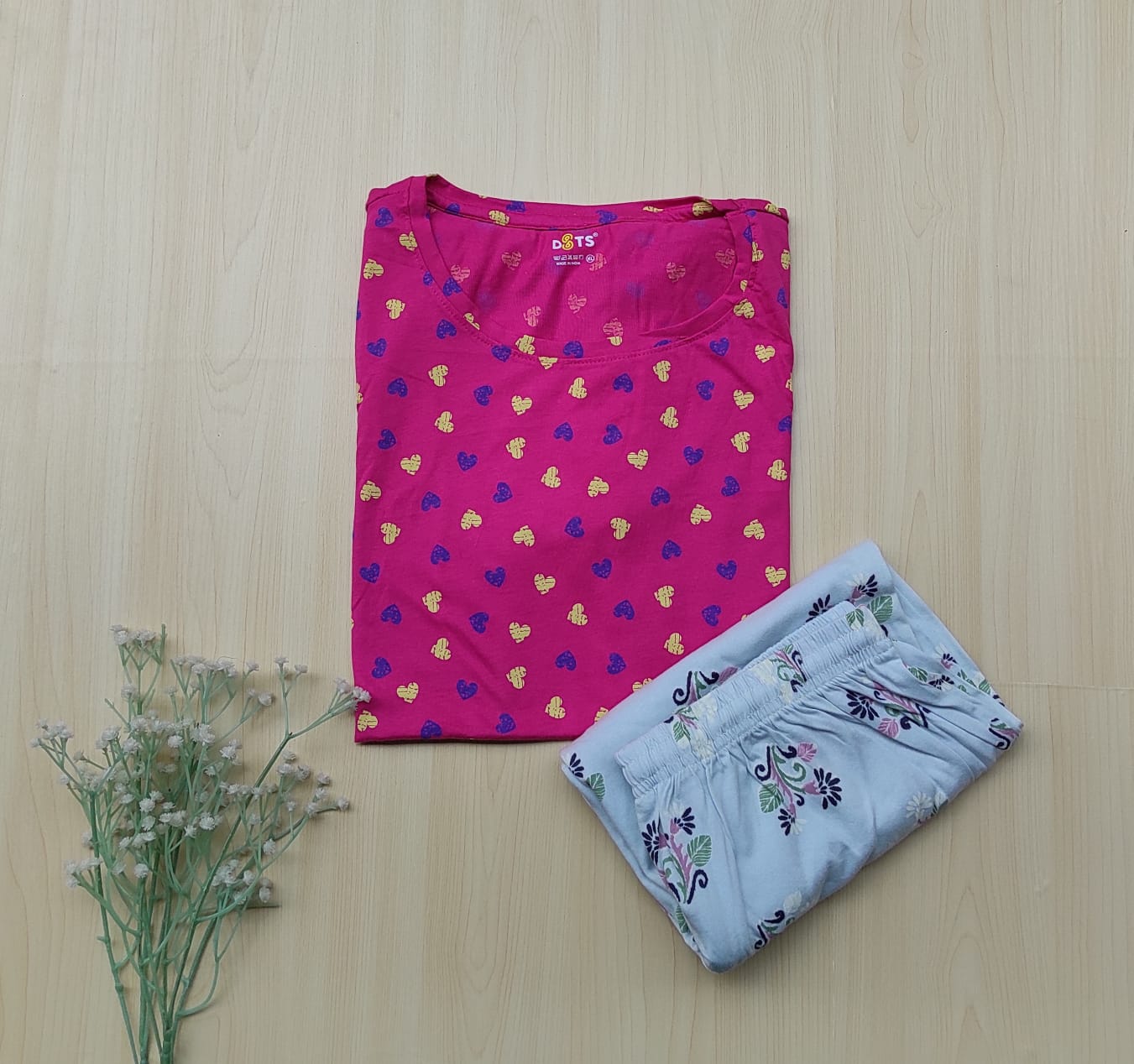 WhatsApp Image 2026-03-29 at 12.22.24 PM (2) Printed pyjama set - Image 1