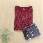 Printed pyjama set
