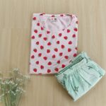 Printed pyjama set