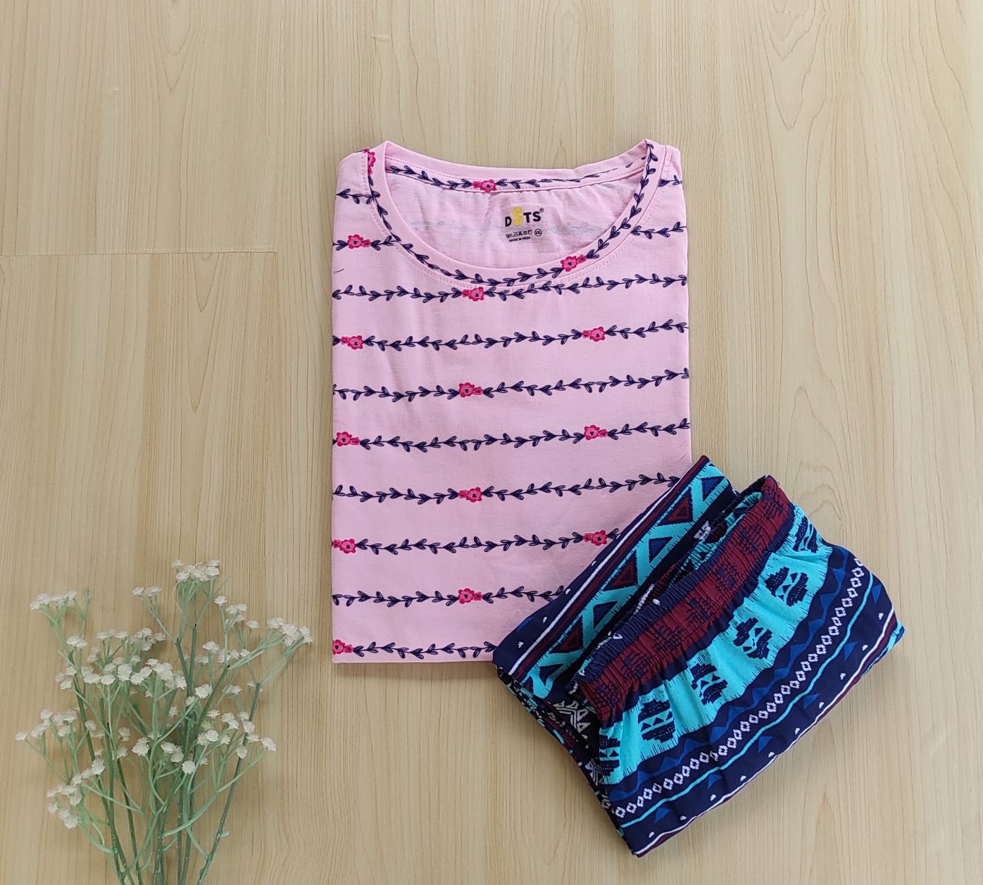 WhatsApp Image 2026-03-29 at 4.49.09 PM (1) Printed pyjama set - Image 1