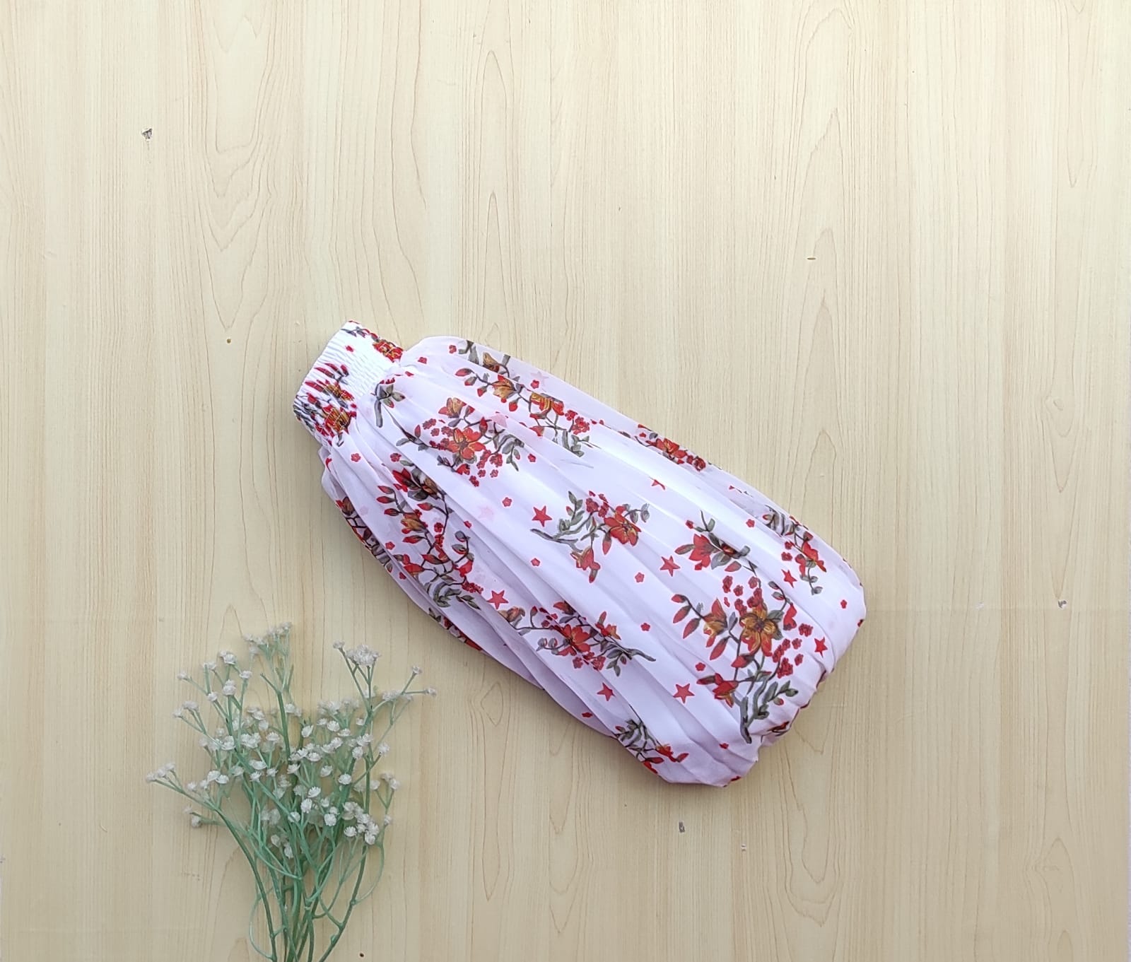 WhatsApp Image 2026-04-22 at 1.00.01 PM Printed pleated skirt - Image 1