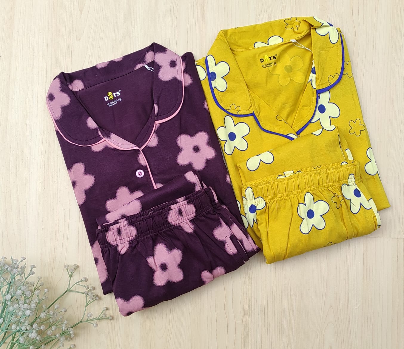 WhatsApp Image 2026-05-19 at 5.06.20 PM Colar Pyjama Set combo - Image 1