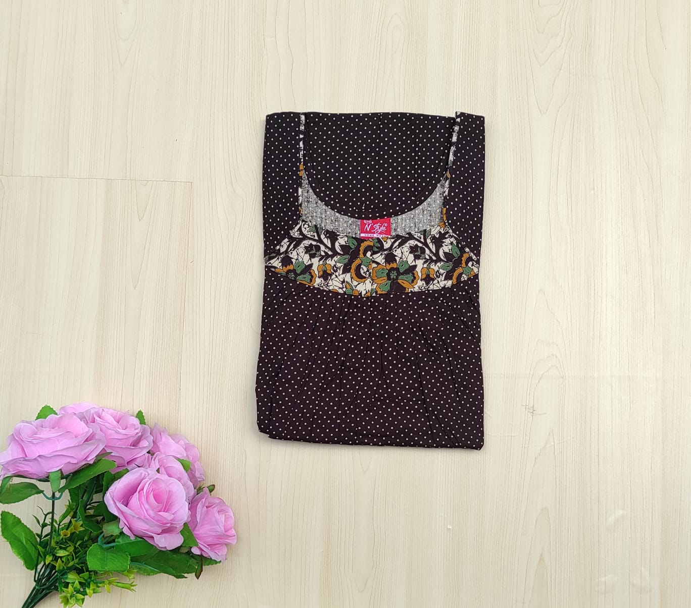 WhatsApp Image 2026-05-28 at 11.42.39 AM Cotton N style Nighty - Image 1